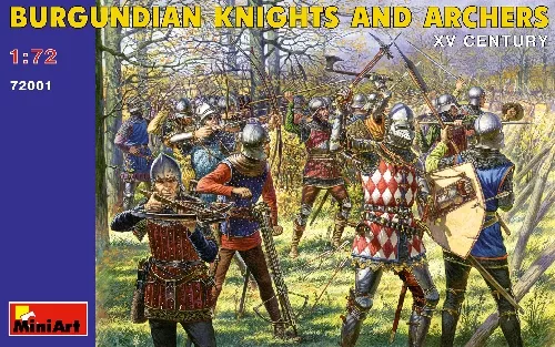 MiniArt - Burgundische Ritter und Bogenschützen 